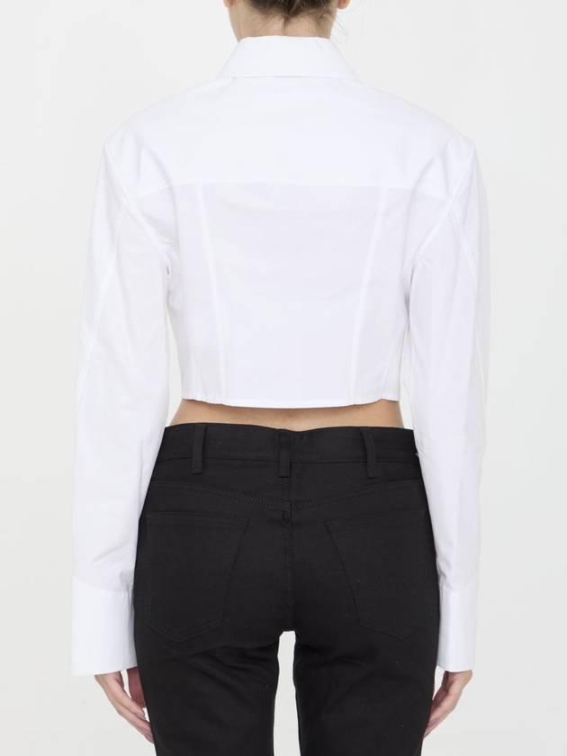 Shirt 8316821 1WC2241880 100 WHITE - ALEXANDER WANG - BALAAN 5