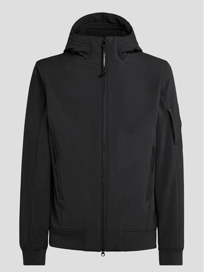 Shell-R Hooded Jacket Black - CP COMPANY - BALAAN 2