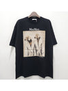 Women's Tacco Short Sleeve T-Shirt Black - MAX MARA - BALAAN 3