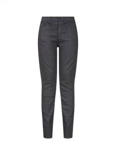 Women s Glitter Skinny Denim Pants Black 271392 - EMPORIO ARMANI - BALAAN 1