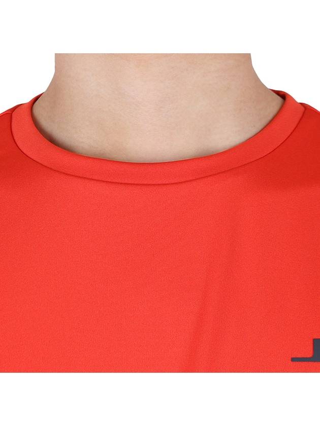 ADE Golf Long Sleeve T-Shirt Red - J.LINDEBERG - BALAAN 7