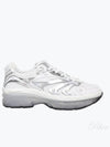 MS 2960 Fabric Calfskin Low Top Sneakers White - VALENTINO - BALAAN 2