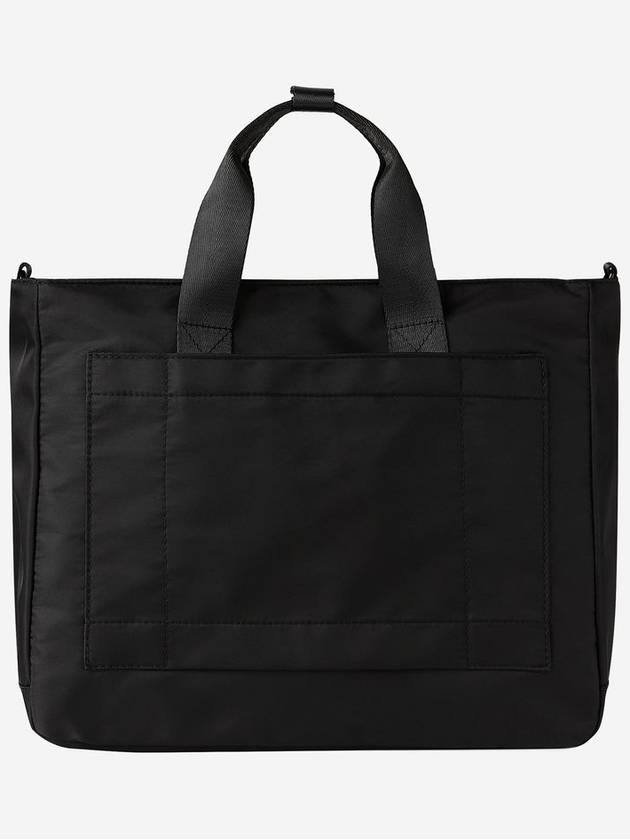 Women's Delia Business Nylon Tote Bag Black - MINOC - BALAAN 4