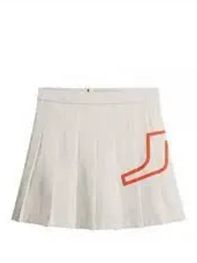 Naomi Pleated Skirt Almond Milk - J.LINDEBERG - BALAAN 2