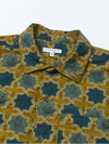 Camp Shirt Olive Cotton Cross Batik - ENGINEERED GARMENTS - BALAAN 3