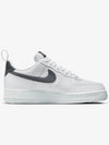 Air Force 1 07 LV8 Low Top Sneakers White Dark Gray - NIKE - BALAAN 1