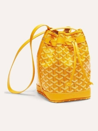 Petit Flow Bucket Bag Yellow - GOYARD - BALAAN 2