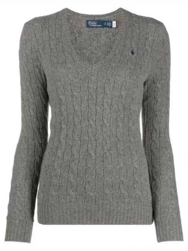 Polo Pony Motif Cable Knit Sweater 211910422013 - POLO RALPH LAUREN - BALAAN 2