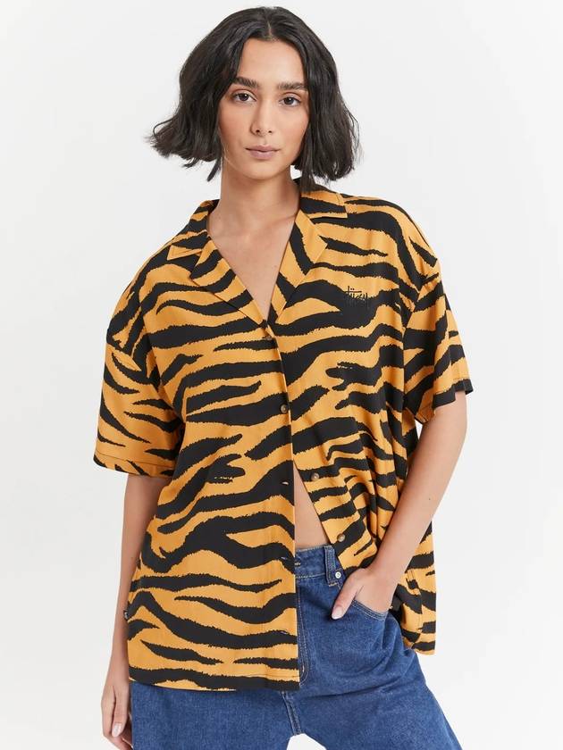 AU Australia Zebra Shirt ST1235401 WOMENS - STUSSY - BALAAN 3