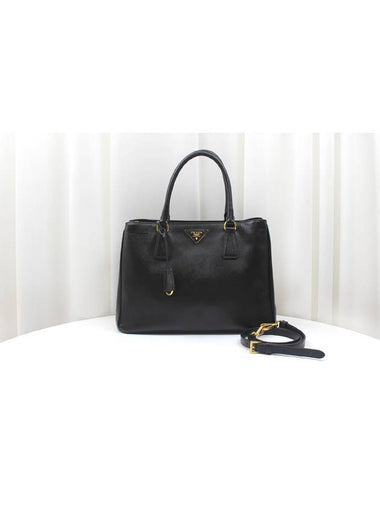 Saffiano Lux Tote Shoulder Bag Black BN1874 - PRADA - BALAAN 1