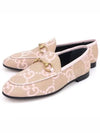 Jordaan GG Logo Loafers Beige Pink - GUCCI - BALAAN 2