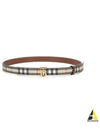 Check Print Reversible Leather Belt Beige - BURBERRY - BALAAN 2