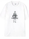 1020 Jersey British Sailor Short Sleeve T-Shirt White - CP COMPANY - BALAAN 2