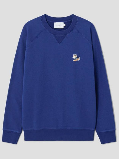 Sweatshirt Dressed Fox Blue Unisex - MAISON KITSUNE - BALAAN 1