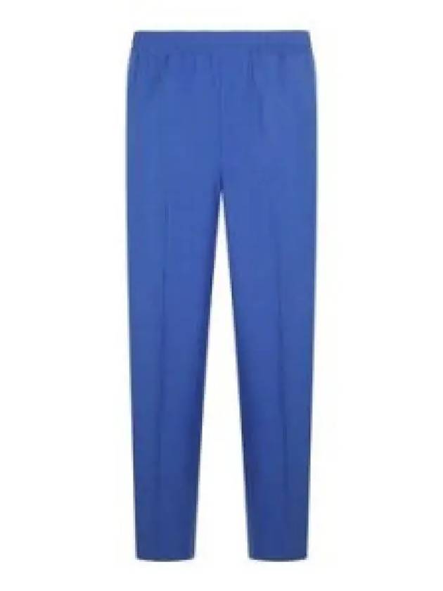 Interlocking G Wool Mohair Track Pants Blue - GUCCI - BALAAN 2