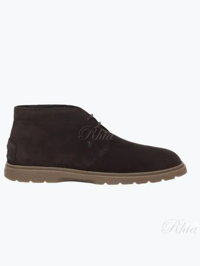 Suede Desert Winter Boots Brown - TOD'S - BALAAN 2