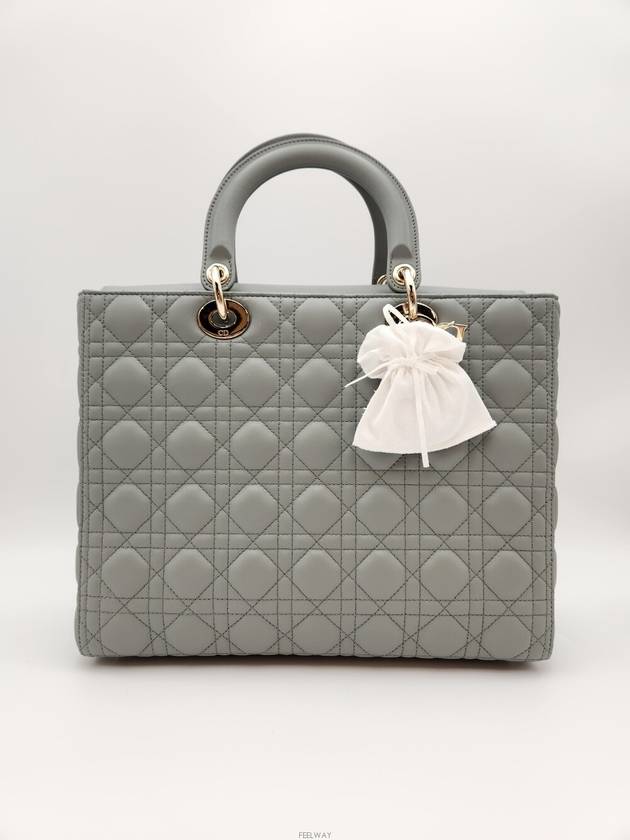 Daol Beomeo Branch Lady Bag Large Gray M0566 Unused - DIOR - BALAAN 1