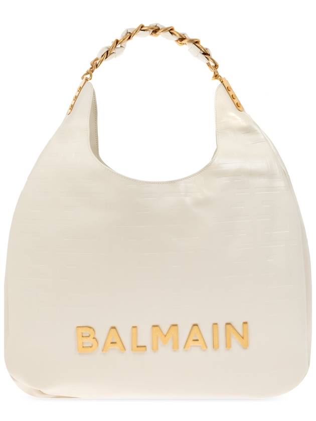 Balmain Shoulder Bag 1945 Soft, Women's, Cream - BALMAIN - BALAAN 1