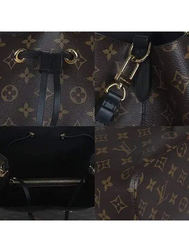 M44020 Monogram Canvas Black Neonoe Shoulder Cross Bag 2 - LOUIS VUITTON - BALAAN 5