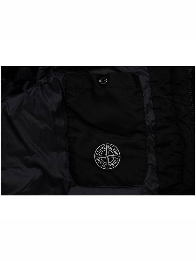 Wappen Patch Crinkle Labs Padding Black - STONE ISLAND - BALAAN 7