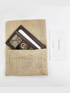 Ophidia GG Supreme Card Wallet Brown - GUCCI - BALAAN 6