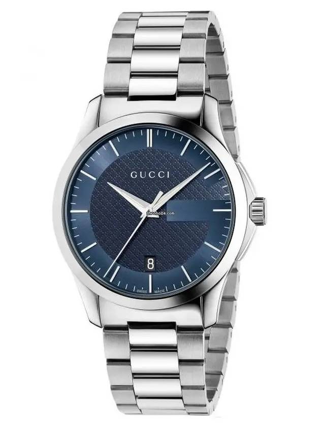 G Timeless Metal Quartz Watch Silver - GUCCI - BALAAN 3