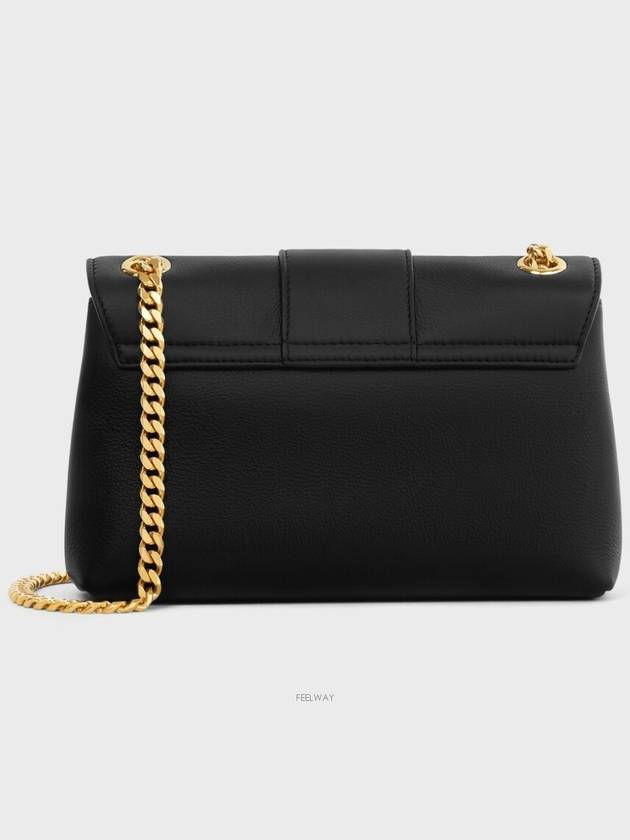 Teen Victoire Supple Calfskin Shoulder Bag Black - CELINE - BALAAN 5