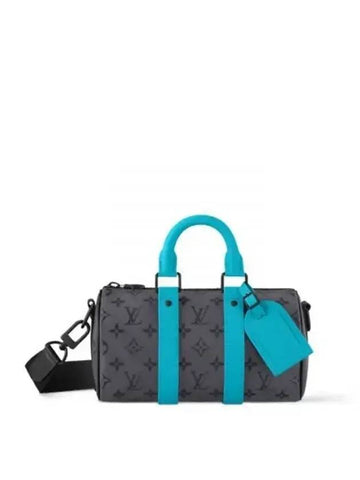 Keepall Bandouliere 25 Tote Bag Blue - LOUIS VUITTON - BALAAN 1