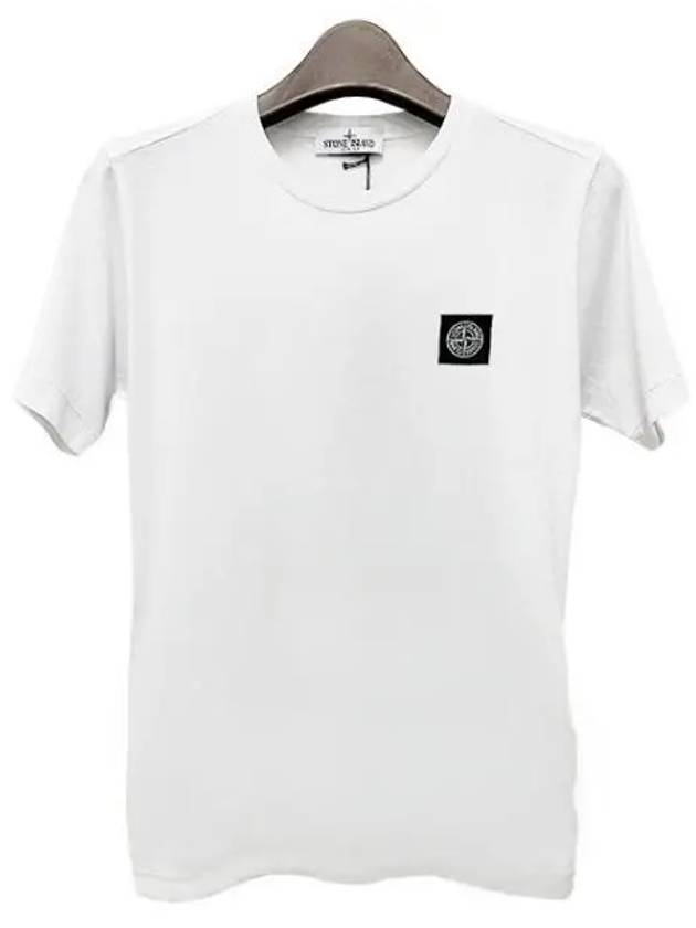 Kids Short Sleeve T Shirt 10 12 Ivory 791620147 V0093 271552 1094370 - STONE ISLAND - BALAAN 1