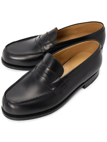 Leather Loafers Black - J.M. WESTON - BALAAN 1