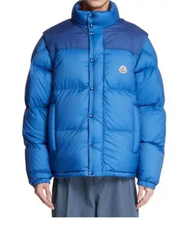 1A00211 5985T 735 Verone reversible short down jacket - MONCLER - BALAAN 1