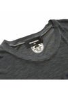 Men s Logo Short Sleeve T Shirt Charcoal S74GD0587 - DSQUARED2 - BALAAN 3