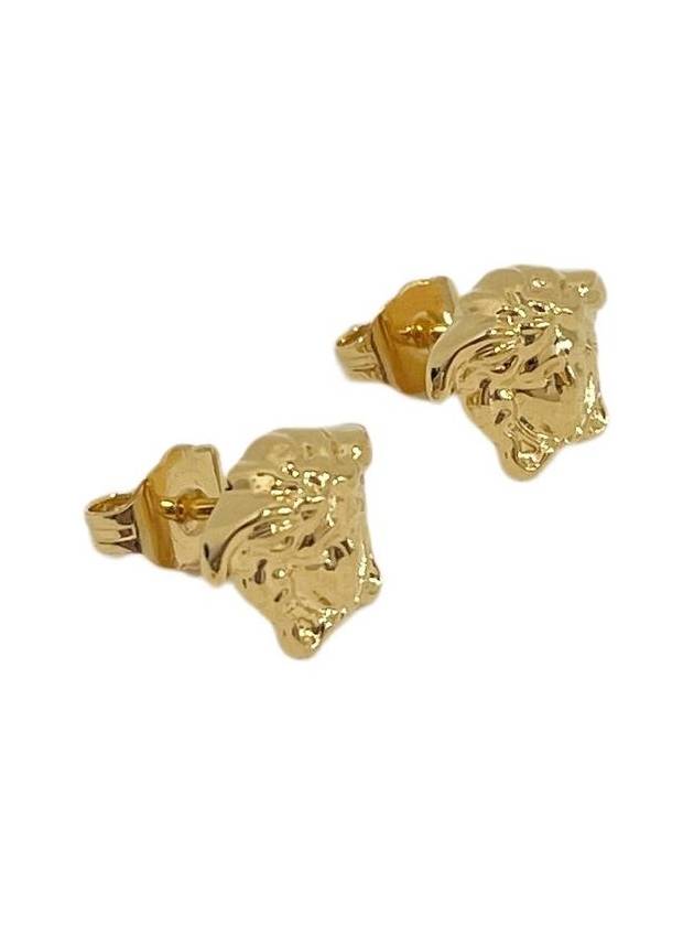 Medusa Head Stud Earrings Gold - VERSACE - BALAAN 4