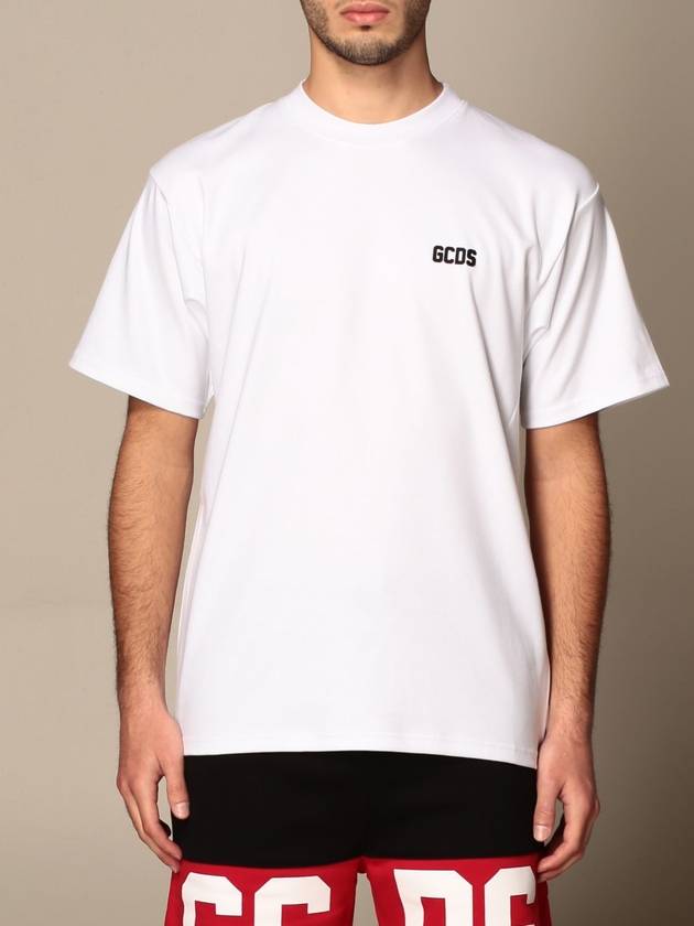 T-shirt Gcds in cotone con logo - GCDS - BALAAN 1