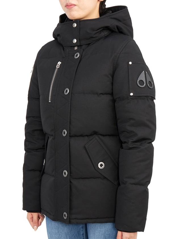 Original Threequarter Down Jacket Black - MOOSE KNUCKLES - BALAAN 4