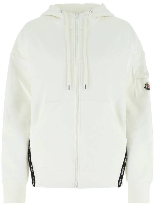 Ivory zip up jacket 8G00030809KX034 - MONCLER - BALAAN 1
