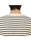 Boatman Striped Knit Top Blue Ivory - ANDERSEN-ANDERSEN - BALAAN 8