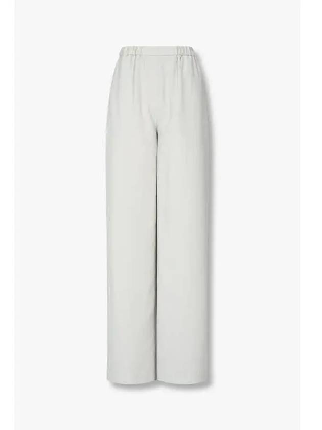 Women s Wide Wrinkle Banding Pants Gray - EMPORIO ARMANI - BALAAN 1