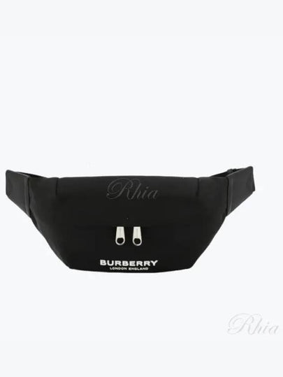 Logo Print Nylon Sonny Bum Belt Bag Black - BURBERRY - BALAAN 2