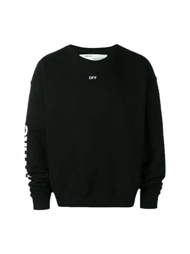 Skull Print Sweatshirt Black - OFF WHITE - BALAAN 1