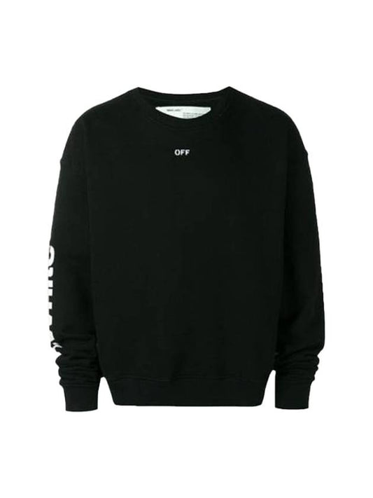 skull print sweatshirt black - OFF WHITE - BALAAN 1