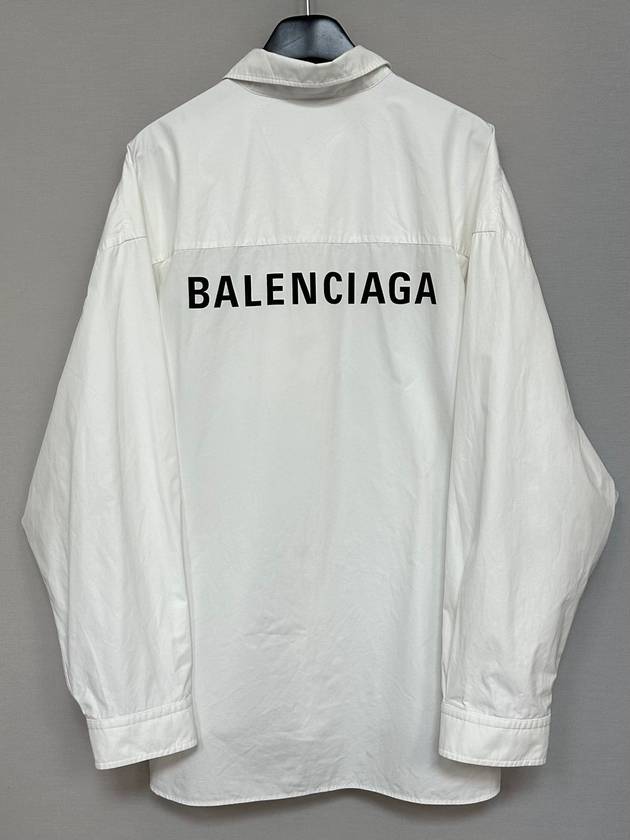 Back logo overshirt 2 - BALENCIAGA - BALAAN 1