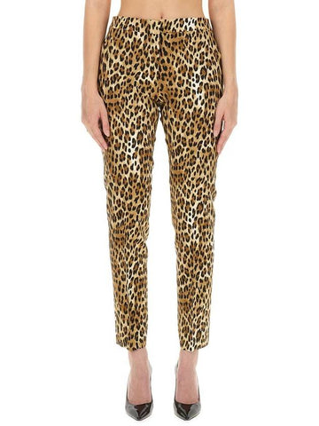 Moschino Pants With Animal Pattern - MOSCHINO - BALAAN 1