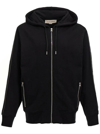 24FW Hooded Sweatshirt 654794QXAAP0548 Black - ALEXANDER MCQUEEN - BALAAN 2