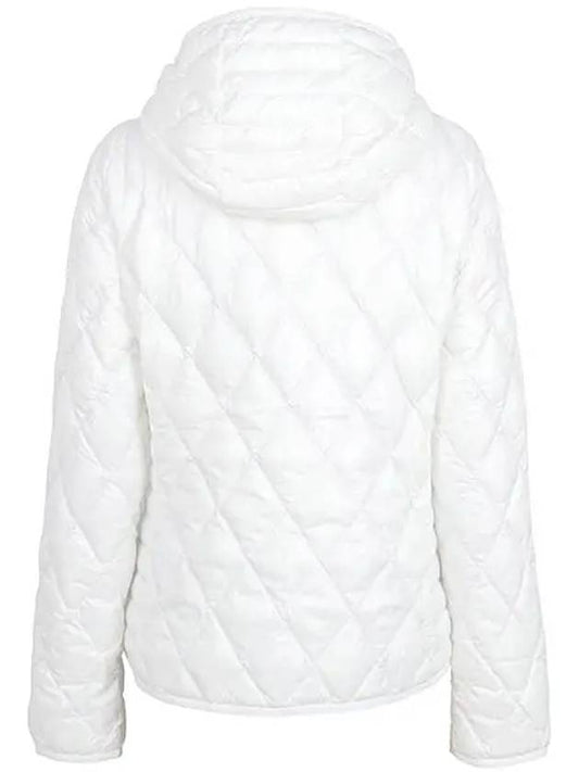 White quilted hood goose down jacket PALINA D 81757261 753 - BOGNER - BALAAN 2