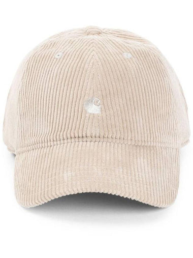 Harlem Logo Ball Cap Beige - CARHARTT WIP - BALAAN 1