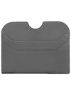 Silver Logo Card Wallet Dark Grey - ACNE STUDIOS - BALAAN 4