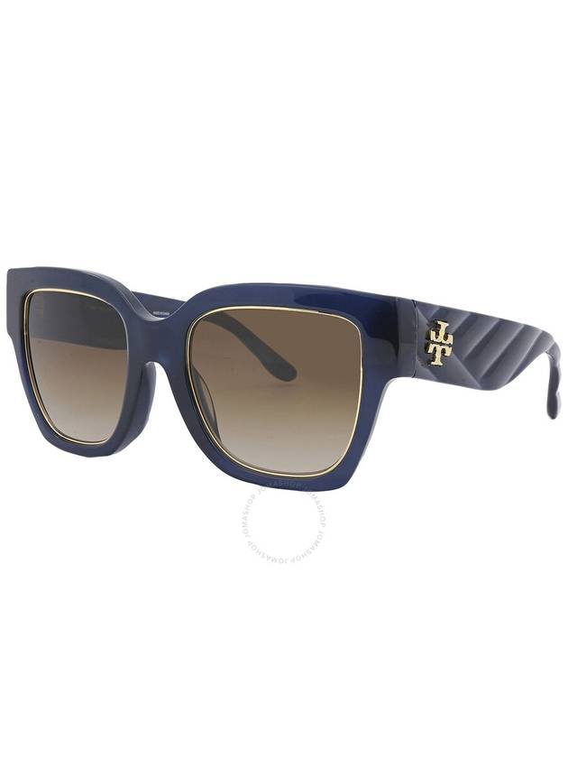 Tory Burch Brown Gradient Square Ladies Sunglasses TY7180U 165613 52 - TORY BURCH - BALAAN 3