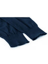Shadow Project Soft Cotton Knit Top Dark Blue - STONE ISLAND - BALAAN 8