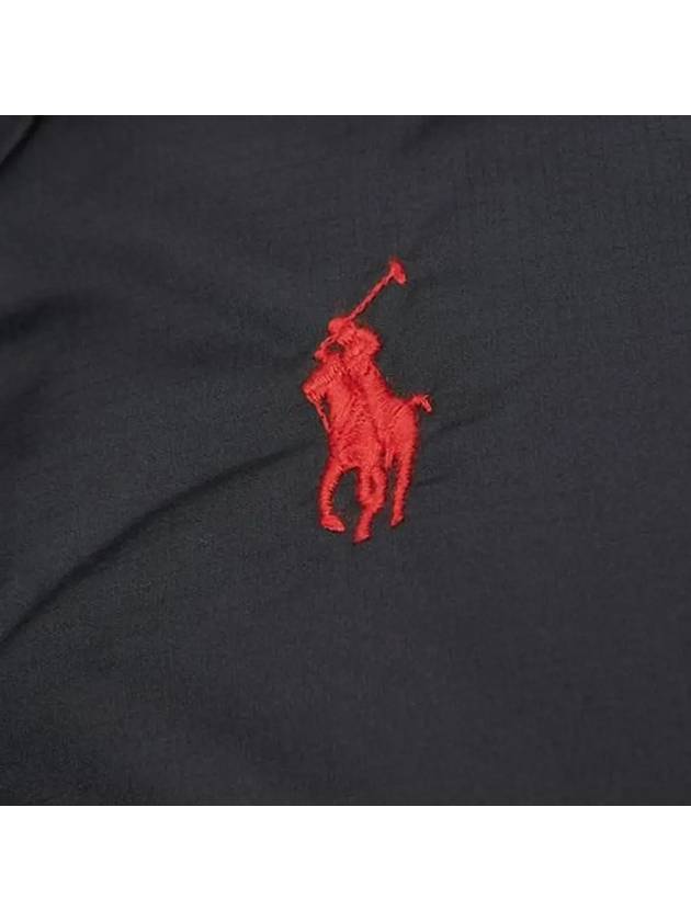 Pony Embroidered Logo Long Padding Black - POLO RALPH LAUREN - BALAAN 5